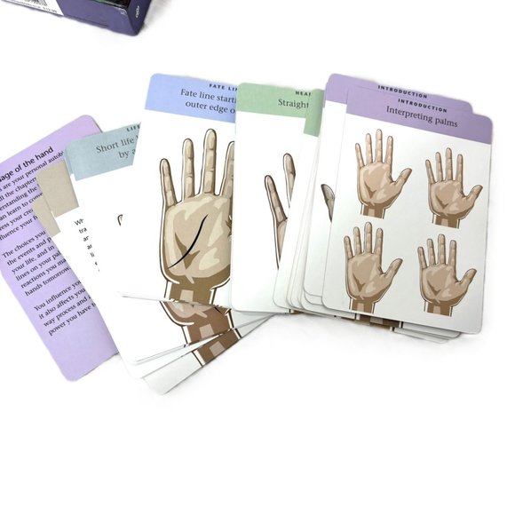 The Palm Reading Card Deck Cards by Frank C Clifford (Author) - Picture 4 of 6